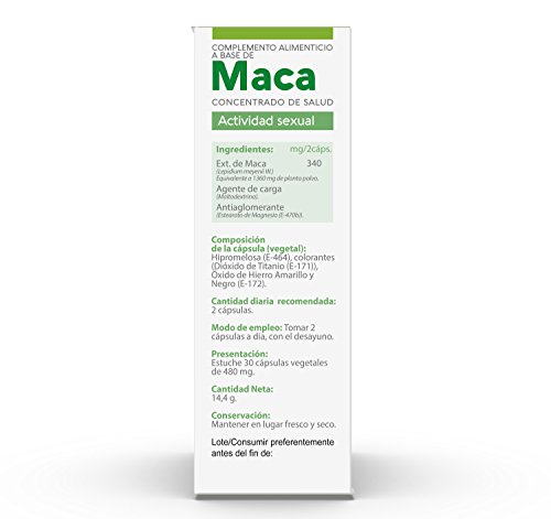 Vive+ Advance Maca, Suplemento Alimenticio - 3 Paquetes de 30 Cápsulas
