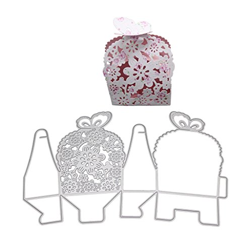 Vivianu Caja De Regalo De Metal Mariposa, Plantillas De Troqueles De Corte, Tarjeta De Sello De Scrapbooking DIY,Caja De Dia De San Valentin