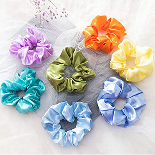 VJGOAL Gomas del pelo de Estiramiento Terciopelo Coletero Color Sólido para Mujeres Niñas Gomas pelo Mercadona 9/15/20/41/46 PC