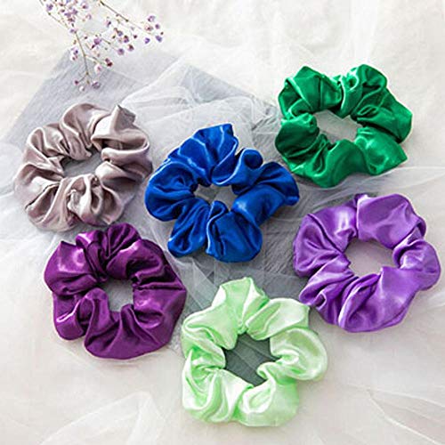 VJGOAL Gomas del pelo de Estiramiento Terciopelo Coletero Color Sólido para Mujeres Niñas Gomas pelo Mercadona 9/15/20/41/46 PC