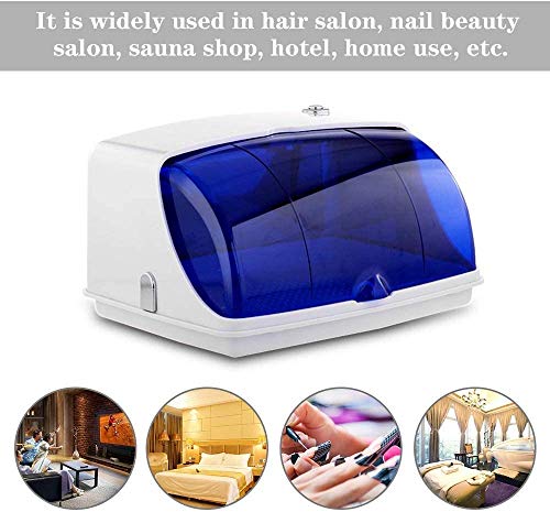 Vogvigo Mini gabinete de desinfección profesional,caja de desinfección UV con luz LED,se puede usar para peine/toalla/ropa interior/teléfono celular/ropa/utensilios de cocina/belleza/Uñas/Peluquería