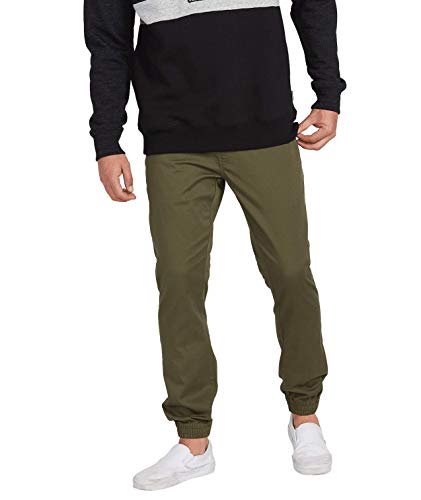 Volcom Hombre, Hombre, A1231803, Militar, Extra-Small