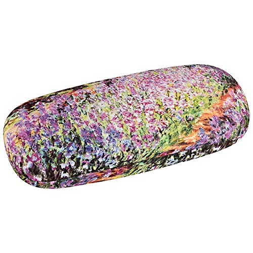 VON LILIENFELD Estuche Gafas Funda Ligeramente Estable Colorido Regalo Motivo Arte Floral Claude Monet: El jardín