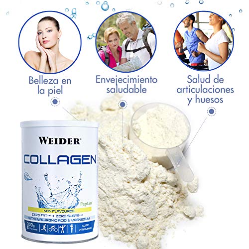 Weider Nutrition Collagen Duplo 2 Unidades 600 g. Ideal para dieta Keto. 2 meses de tratamiento.