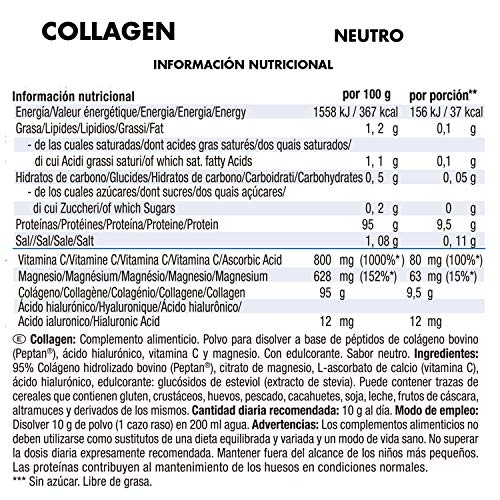 Weider Nutrition Collagen Duplo 2 Unidades 600 g. Ideal para dieta Keto. 2 meses de tratamiento.