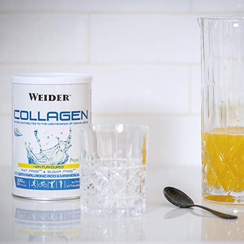 Weider Nutrition Collagen Duplo 2 Unidades 600 g. Ideal para dieta Keto. 2 meses de tratamiento.
