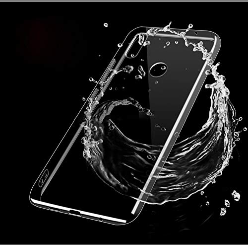 Weideworld Funda para Alcatel 1S 2020 + [2 Piezas] Cristal Templado, Ultra Fina Silicona Transparente TPU Carcasa Anti-Choque Anti-arañazos Case para Alcatel 1S 2020