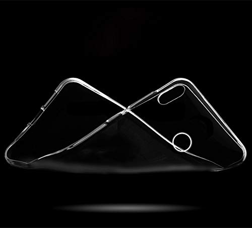 Weideworld Funda para Alcatel 1S 2020 + [2 Piezas] Cristal Templado, Ultra Fina Silicona Transparente TPU Carcasa Anti-Choque Anti-arañazos Case para Alcatel 1S 2020