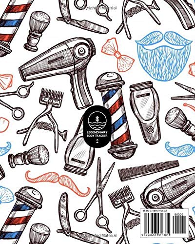 Weight Lifting: Blank Body Measurment Tracker, Funny Body Measurment Tracker, body tracker, Measurment Tracker, Writing ... for Body Measurment Tracker, gifts barber shop, haircut