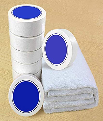 Weiye Toallas comprimidas Reutilizables – Toallas de algodón comprimido Blanco – 12 Unidades