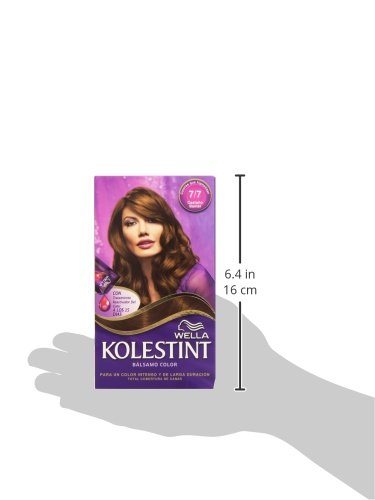 Wella Kolestint Tinte De Cabello Kit, Tono 77 Castaño Bambi 210 g