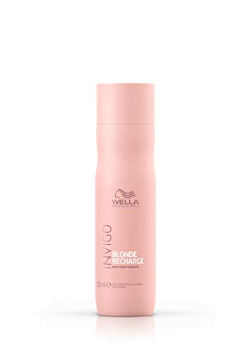 Wella Professionals invigo Recharge Color Refreshing Champú Cool Blonde, 250 ml