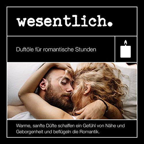 wesentlich - Aceite aromático de canela y naranja, 50 ml, ambientador prémium para lámparas y difusores, bienestar para los sentidos