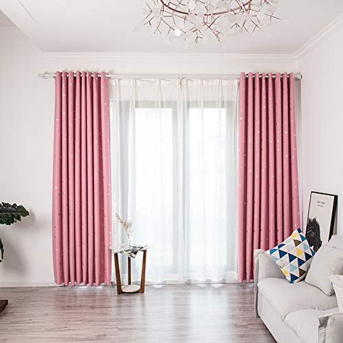 WFZ17 cortina de ducha y ventana, copo de nieve, cortina romántica para ventana, dormitorio, sala de estar, decoración del hogar, hotel Rosa S