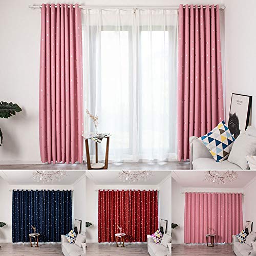 WFZ17 cortina de ducha y ventana, copo de nieve, cortina romántica para ventana, dormitorio, sala de estar, decoración del hogar, hotel Rosa S