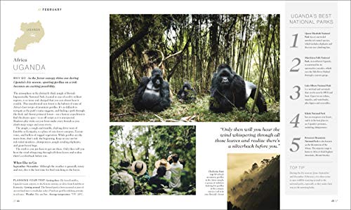 Where to Go When: Unforgettable Trips for Every Month (Dk Eyewitness Travel Guide) [Idioma Inglés]