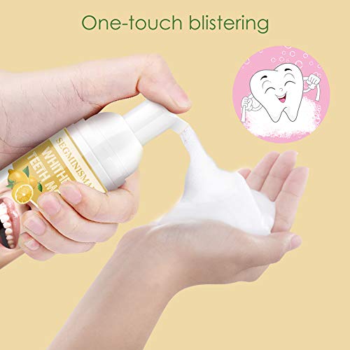 Whitening Toothpaste,Toothpaste Natural,Toothpaste Organic,Toothpaste altamente descontaminante, Blanqueador,Prevenir la Caries Dental, Eliminación de Manchas.