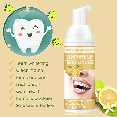 Whitening Toothpaste,Toothpaste Natural,Toothpaste Organic,Toothpaste altamente descontaminante, Blanqueador,Prevenir la Caries Dental, Eliminación de Manchas.