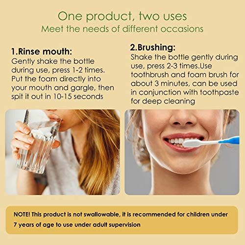 Whitening Toothpaste,Toothpaste Natural,Toothpaste Organic,Toothpaste altamente descontaminante, Blanqueador,Prevenir la Caries Dental, Eliminación de Manchas.