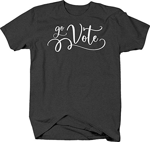 WIG Go Vote Cursive Politics Election Voting Freedom Opinion T Shirt for Men