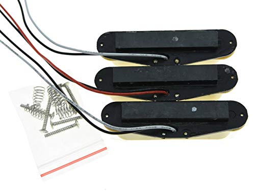 Wilkinson Lic - Pastillas de guitarra, una sola bobina, para Stratocaster, color blanco, vintage, crema