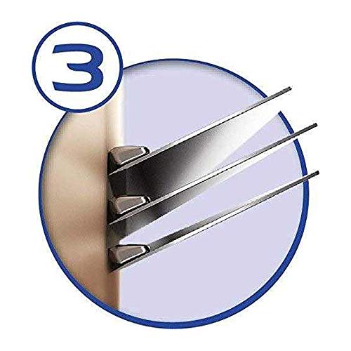 Wilkinson Sword Hydro 3 - Recambio de 4 Cuchillas de Afeitar de 3 Hojas para Hombres