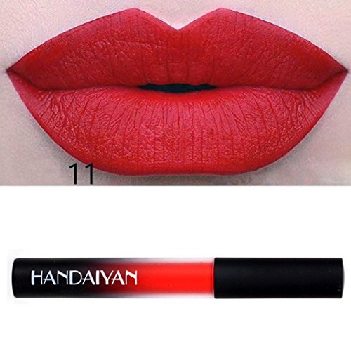 Winwintom Impermeable Long Lasting Liquid Velvet Matte Lipstick Maquillaje Lip Gloss (K)