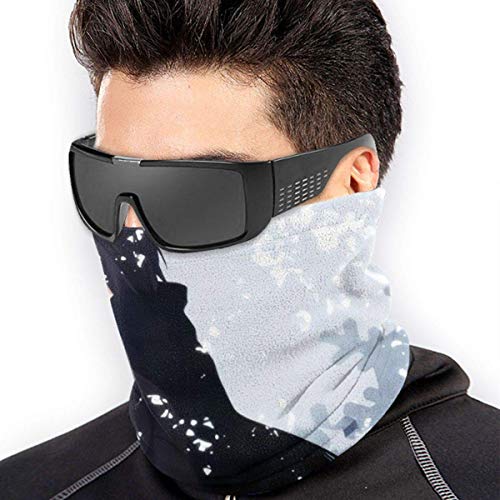 WlQshop Calentadores de Cuello Sword Art Online Sao Kirigaya Kazuto Cubrecabezas Outdoor Cold Weather Winter Neck Gaiter Windproof Breathable Bandana Balaclavas For Motorcycle Cycling