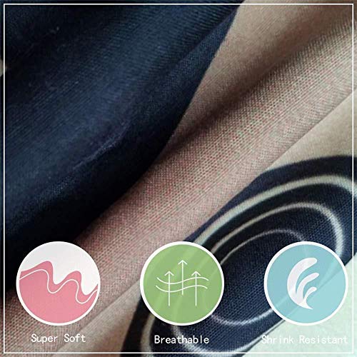 WPHRL Aficionado al fútbol en Blanco y Negro 3D Funda nórdica de 220x240cm Juego de Ropa de Cama de Microfibra Ligera (1 Funda nórdica + 2 Fundas de Almohada 50x75cm)