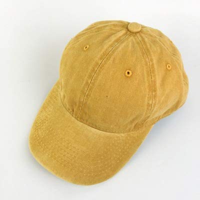 wtnhz Artículos de Moda Sombrero de béisbol de Vaquero Lavado Viejo Hombres y Mujeres Gorra de Hip-Hop Street Wild Light boardRegalo de Vacaciones