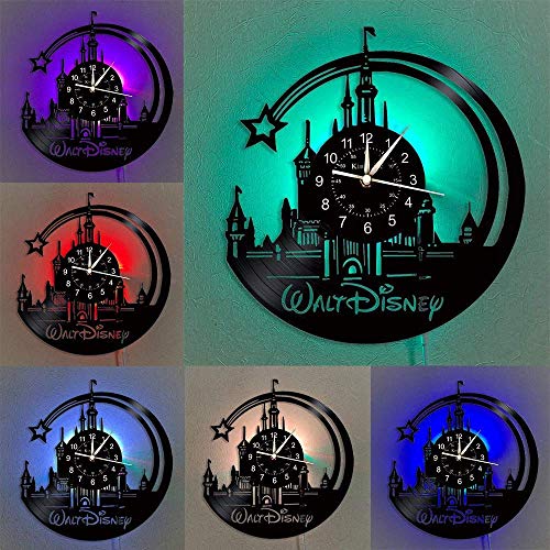 wtnhz LED-Disco de Vinilo Personalizado de Reloj Caliente de 12 Pulgadas