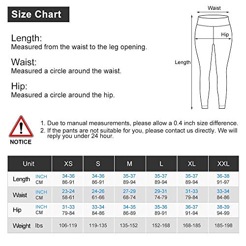 WUXEGHK Pantalones De Yoga De Bolsillo De Secado Rápido Elásticos De Cintura Alta Para Mujer Nylon Spandex Lifting De Glúteos Pantalones Deportivos Cómodos Y Transpirables Tamaño:M