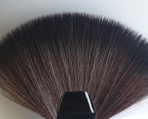 WYNIE Brocha de Maquillaje en Abanico para Polvos Iluminador de Pelo Sintetico y Cruelty Free