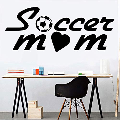 wZUN Moda fútbol Madre Pegatinas de Pared Accesorios de decoración del hogar Accesorios de decoración de la Sala Tatuajes de Pared 30X72cm