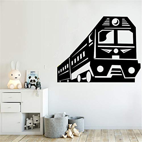 wZUN Pegatinas de Pared del Tren Decoración del hogar Sala de Estar móvil Niños Decoración de la habitación de los niños Etiqueta de la Pared del jardín de Infantes 42X33cm