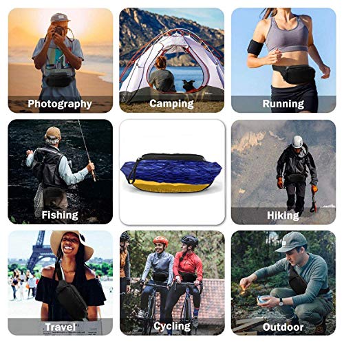 XCNGG Bolso de cintura corriente bolso de cintura de ocio bolso de cintura bolso de cintura de moda Abstract Sky Fanny Packs for Women and Men Waist Bag Adjustable Belt for Outdoors Workout, Traveling