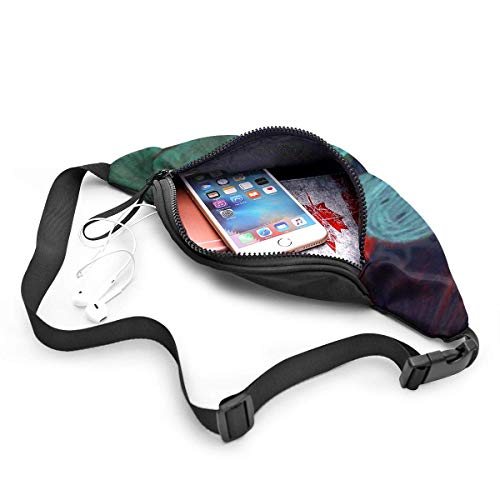 XCNGG Bolso de cintura corriente bolso de cintura de ocio bolso de cintura bolso de cintura de moda Funny Cactus Fanny Packs for Women and Men Waist Bag Adjustable Belt for Outdoors Workout, Traveling