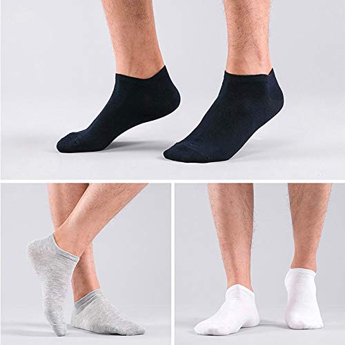 Xiaobing12 pares de calcetines de verano de algodón, calcetines delgados y transpirables, calcetines de alta calidad, calcetines de deporte cortos, calcetines informales -B14