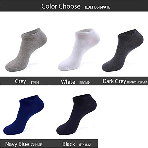 Xiaobing12 pares de calcetines de verano de algodón, calcetines delgados y transpirables, calcetines de alta calidad, calcetines de deporte cortos, calcetines informales -B14
