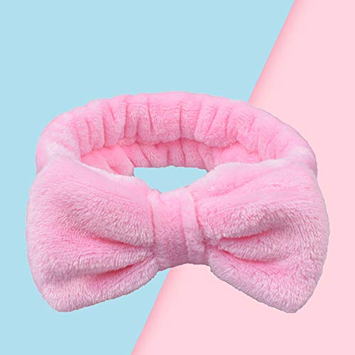 XINGSd - Cintas de microfibra para maquillaje, cosméticos, cinta elástica para el cabello, para lavar, spa, yoga, deportes, ducha, belleza, cuidado facial, maquillaje