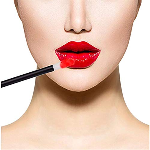 Xiton 100pcs desechables pincel pincel labios para brillo de labios pintalabios Corrector Cepillos labios labio desechables pincel varitas Aplicador Perfecto maquillaje herramienta Kits