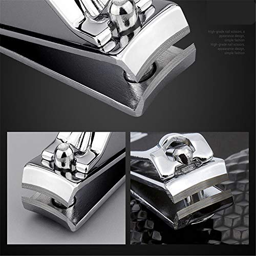 XMBT Apertura De Mordazas Sharp Nail Cutter Robusto,Uñas Uñas Uñas Cortaúñas para Hombres Mujeres Kit De Recorte De Uñas Resistente Murrays Manicure Cortaúñas para Uñas Gruesas Kit De Inicio De Uñas
