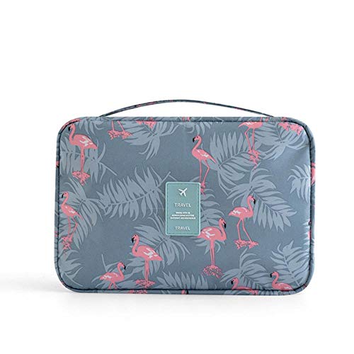 XUYI Bolsa organizadora de cosméticos portátil para Mujer, Impermeable, de Viaje, Bolsas de Lavado Colgantes, Bolsa de Aseo para Hombre   , Maquillaje, pájaro, Grande