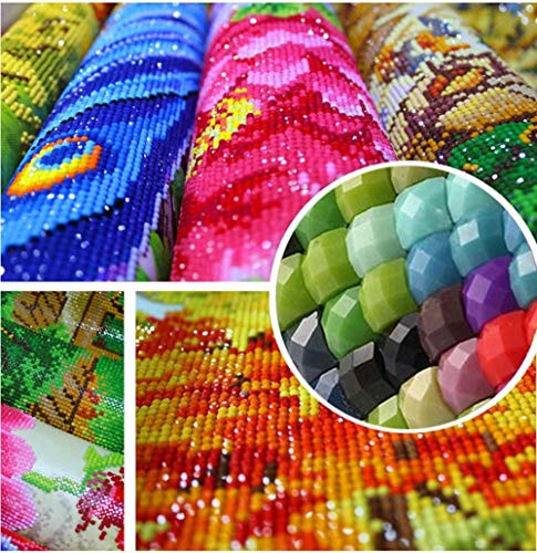 XZHYMJ Diy 5D pintura de diamante por kits de números Catedral de Oviedo decoración del hogar manualidades regalo del Día de San Valentín 30X40Cm