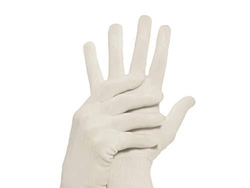 Yaluronica 632 (Marfil) Guantes antiage con ácido hialurónico Tratamiento Antiarrugas para Las Manos