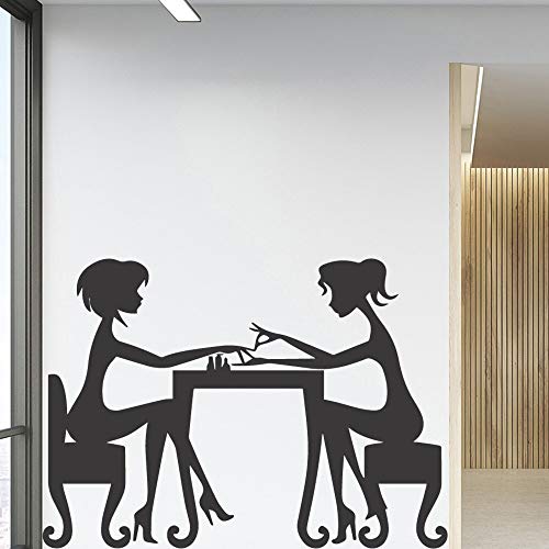 yaofale PVC-Pegatinas de Pared-Pegatinas de Esmalte de uñas de Dibujos Animados para habitación de niños Pegatinas de Arte de Vinilo para decoración de habitación de niños