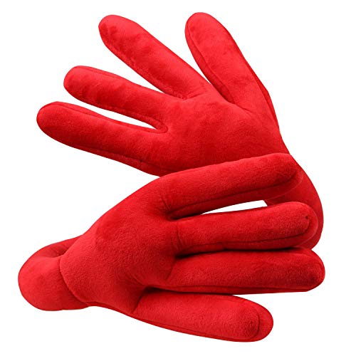 YAOUFBZ Almohada de Viaje para la Palma,Almohada de Viaje cómoda,Almohada para el Cuello de Viaje de Curvas Reposacabezas en Forma de Mano Cojín Suave para Oficina de Vuelo en automóvil