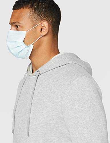 YHUK SY45 Máscara Protectora Desechable No Estéril de 3 Capas Tipo I (Paquete de 50 Máscaras)