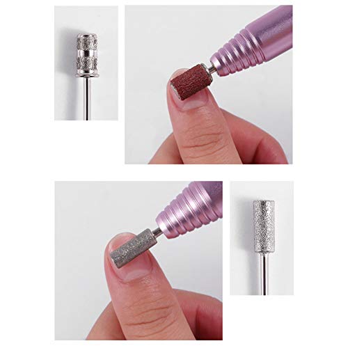 YIYYI, máquina de manicura profesional, juego de brocas eléctricas para uñas, cortador de molino, lima de lijado para arte de uñas, cortador de esmalte en gel
