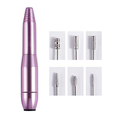 YIYYI, máquina de manicura profesional, juego de brocas eléctricas para uñas, cortador de molino, lima de lijado para arte de uñas, cortador de esmalte en gel